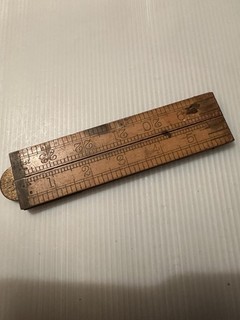 Rabone Boxwood Ruler No. 1380 24 inches