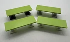 Playmobil Medical Vet Operating Room Table Bench Lime Green X4
