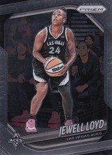 2025 PANINI WNBA BASKETBALL PRIZM CARD # 57 - JEWELL LOYD - LAS VEGAS ACES
