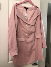 Forever 21 Premium Audrey Hepburn Style Pink Dress Lined Plus Size 1X Lined BNWT