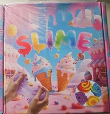 Kit with 4 Pack Butter Slime, Super Soft and Non-Sticky Cloud Slime for Girls...