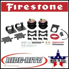 Firestone Ride-rite Red Rear Air Spring Kit For 12-21 Silverado Sierra 2500 3500