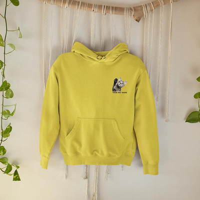 Personalisierter individueller süßer Hoodie Hund Katze lustig Welpe Katze Haustierliebhaber Geschenk