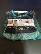 CHILDRENS DRESS-UP GOWN with DiSNEY. Sparkly Sleeves FROZENII