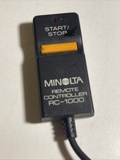 Genuine Minolta RC-1000 Wired Remote Shutter Controller Camera Flash Japan