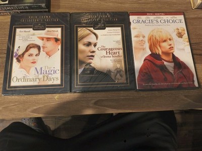 Hallmark Gold Crown DVD Lot (4) NEW SEALED + Gracie s Choice Kristen Bell Drama