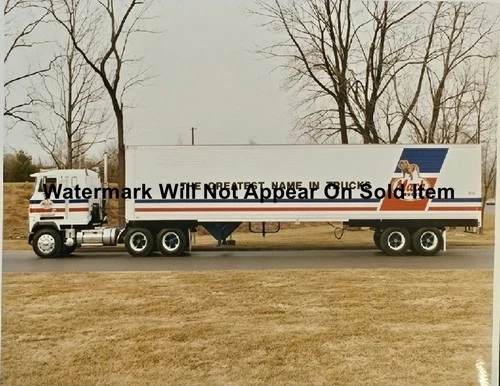 Mack MH Ultra Liner VTG Photograph Print 8.5x11"