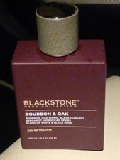Blackstone Bourbon & Oak EDT Spray 3.4 oz / 100ml New Without Box