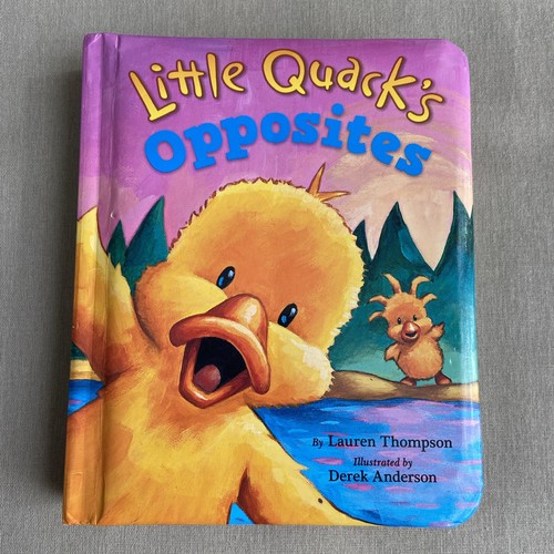 Little Quack's ABC's & Opposites Lot (x2 Picture Board Book Set) Pre-K Toddler + - Picture 3 of 12