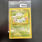 Bisasam 1995 First Edition Bulbasaur Pokemon Card German