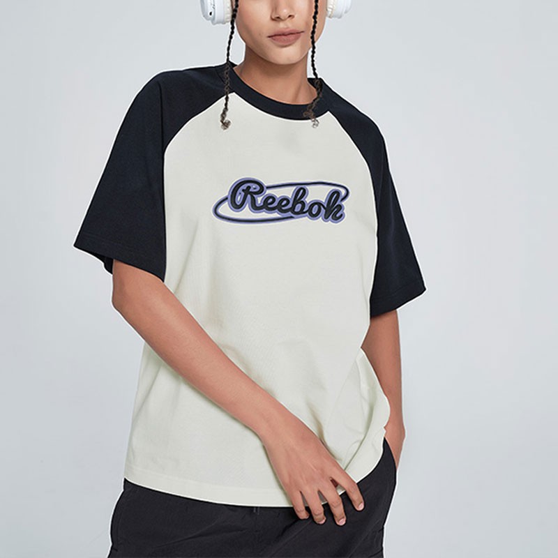 Reebok American Retro Color Block Breathable Short Sleeve Raglan T-Shirt thumbnail 4