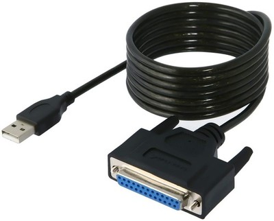 USB Parallel Adapter Druckerkabel 1.8m DB25 IEEE-1284 für Drucker Mac Windows PC