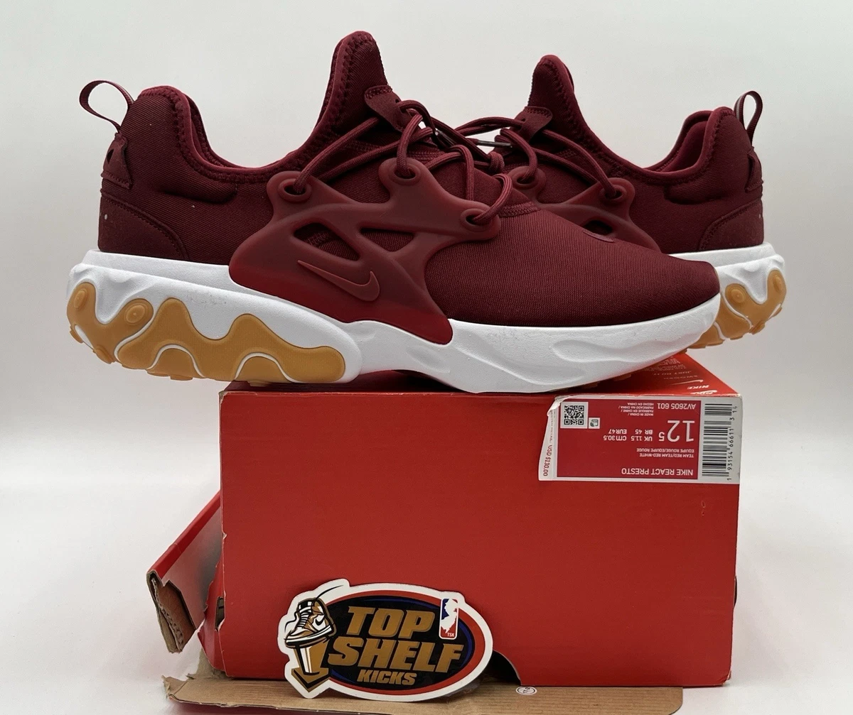 Nike React Presto Team Red for Sale | Authenticity  display picture 1
