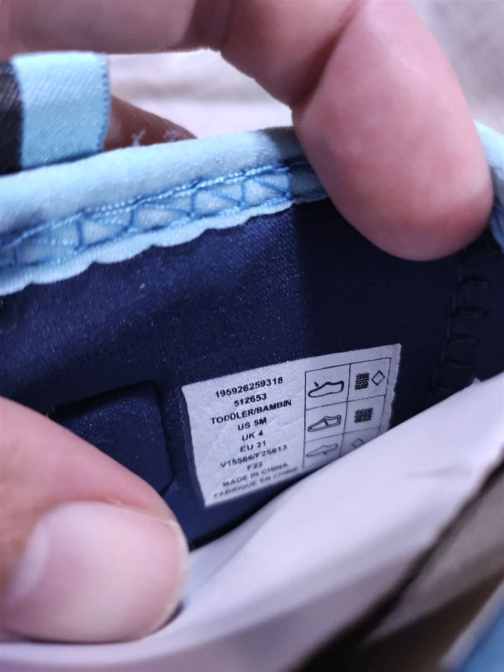 Lands End Rain Boots Toddler Boys Size 5 Black Lightning Shoes Kids - Image 4 of 4