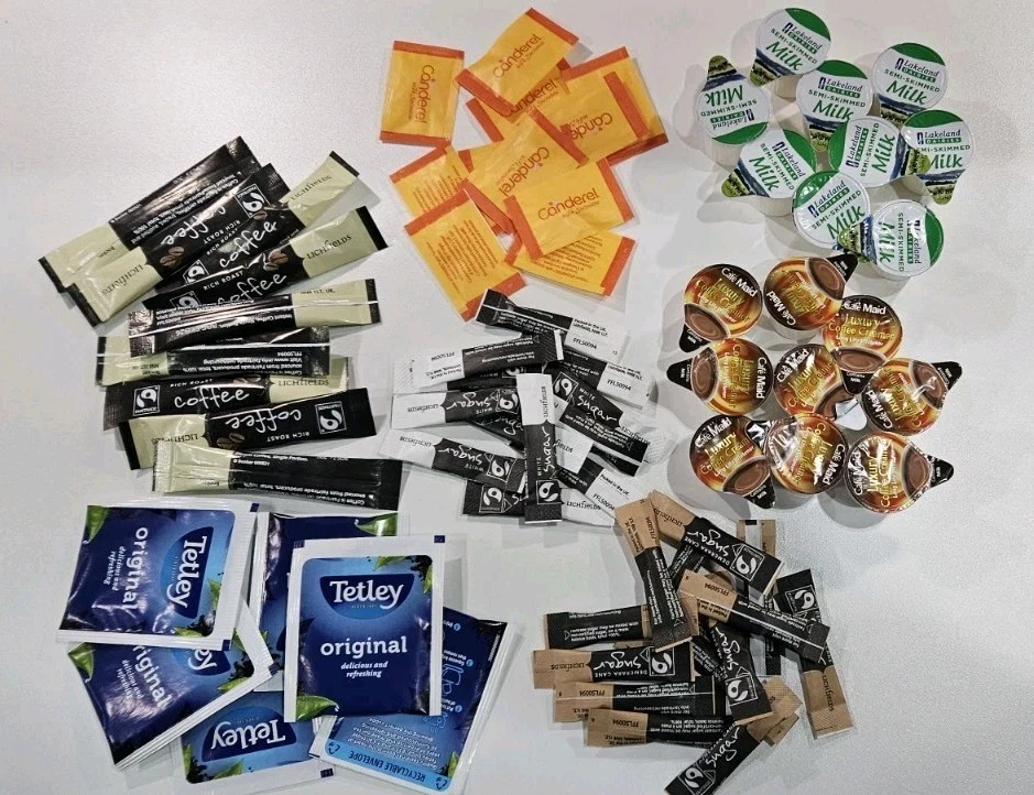 LITCHFIELD, LAKELAND, TETLEY, CAFE MAID Hotel, Guest House, B&B, Tea, Coffee Sachets 140 Items Per Pack