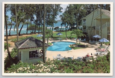 Islander on the Beach Coconut Plantation Resort Kauai Hawaii Postcard