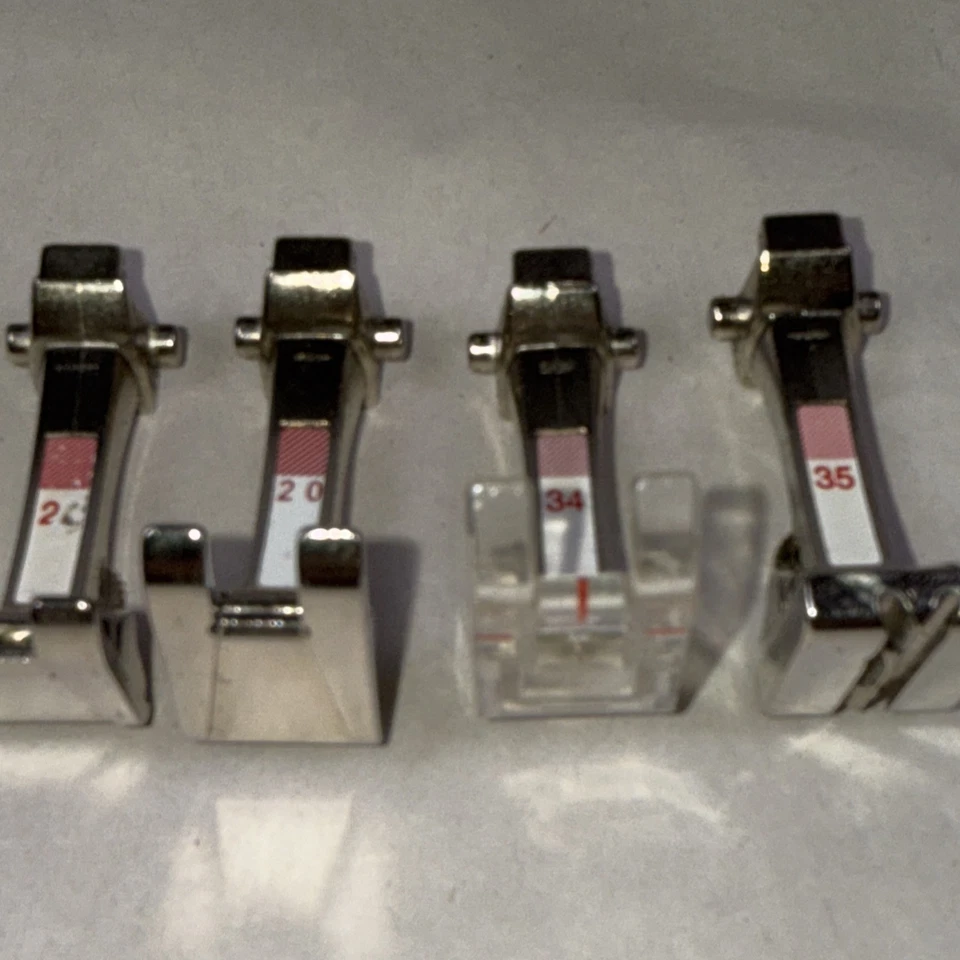 Bernina Assorted Accessories. 17 Assorted Feet, Case Etc. See Description & Pics - Image 3 of 4