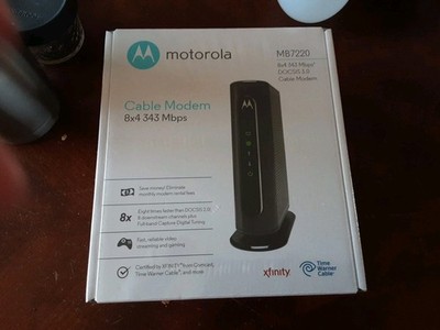 Motorola MB722010 343Mbps DOCSIS 3.0 Cable Modem New SIB