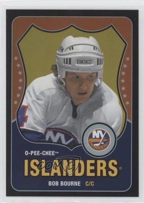 2010 O-Pee-Chee Marquee Legends Black Rainbow Retro 100/100 Bob Bourne #584 0m8e