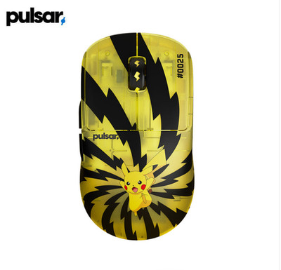 Pulsar Wireless Gaming Mouse X2 CrazyLight Pokémon Pikachu Limited Edition