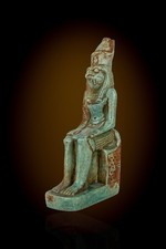 Rare Ancient Egyptian Horus God of Pharaonic Antiques Statue BC Antique Egypt