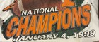 UT Vols 2XL Jerzees National Champs T-Shirt. Never Worn. 100% Cotton. 1/4/1999 — photo 4