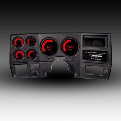 Intellitronix Red LED Digital Bargaph Gauge Panel For 1973-1987 Chevy Truck