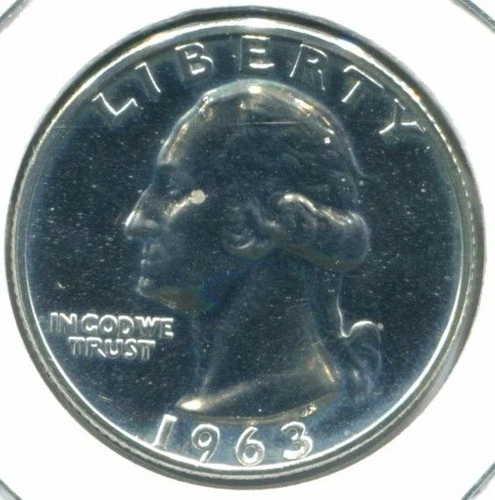 1963 Silver Washington Quarter !!  PROOF !!