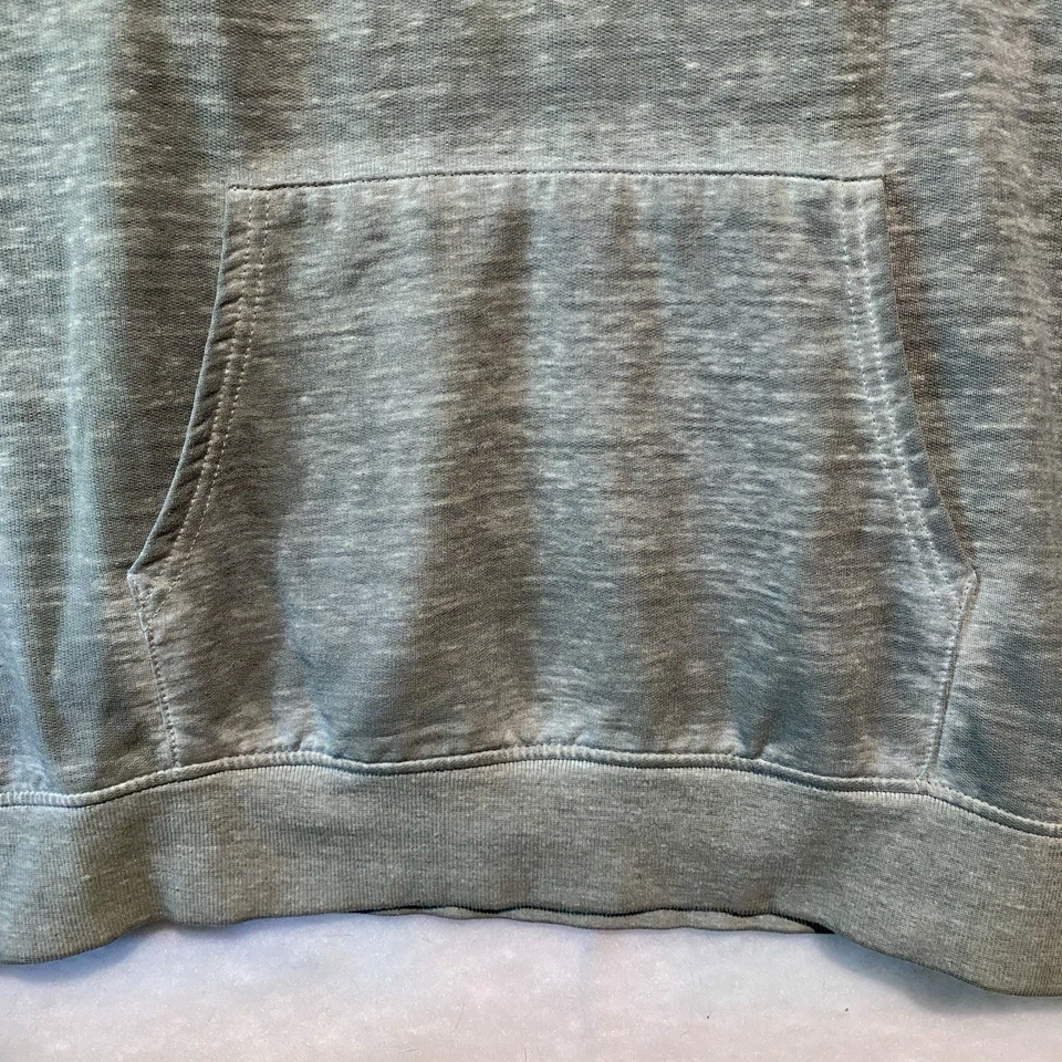 Moletom Central Park cinza leve bolso frontal tamanho 3X - Imagem 4 de 4