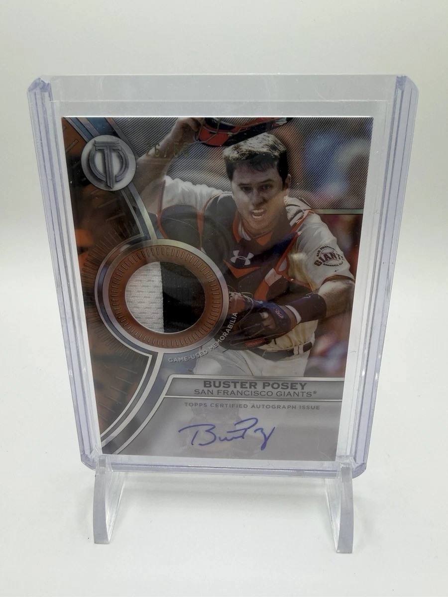 Buster Posey Autograph Baseball Cards for sale | eBay