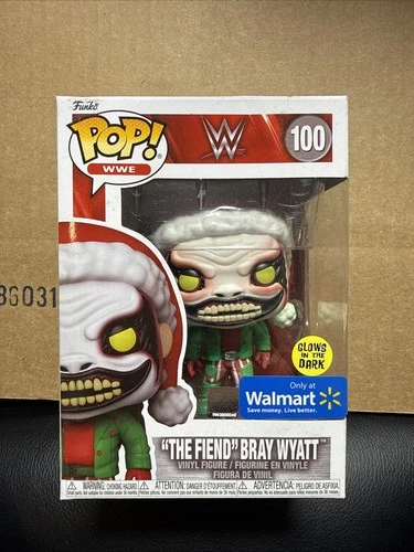 Funko Pop! WWE The Fiend Bray Wyatt #100 Walmart Exclusive GITD New Glow