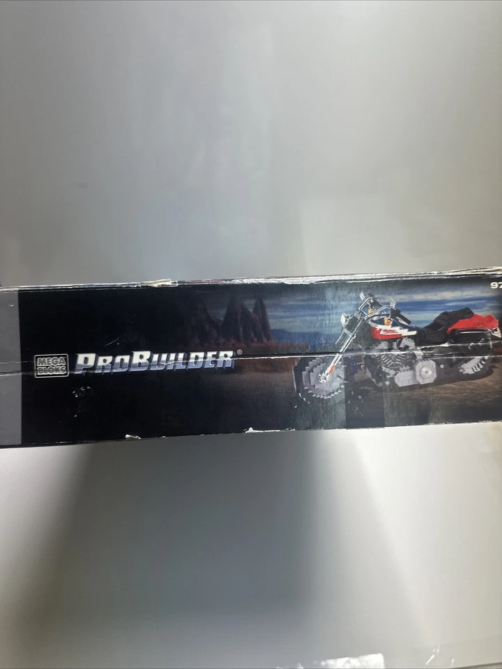 Motocicleta de colección Mega Bloks Harley Davidson Probuilder Softail 9771 Foto 2 de 4