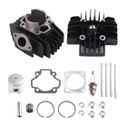 Cylinder Barrel Kit For Yamaha Y Zinger 5 Big Bore Head Piston Pee Wee PW50