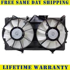 New Radiator Condenser Fan Assembly For 2004-2008 Toyota Solara 2.4L 3.3L