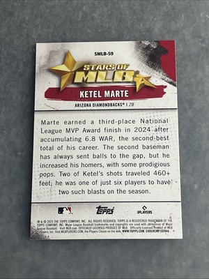 2025 Topps MLB Series 2 Stars Of MLB #SMLB-59 Ketel Marte | eBay