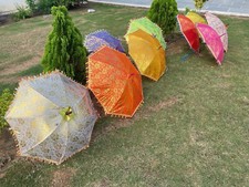 50 Piece Indian Wedding Umbrella Decorative Sun Parasol
