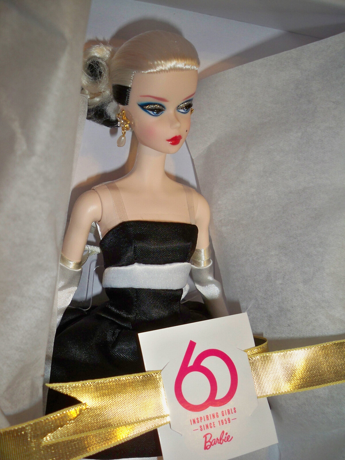 barbie black and white forever doll