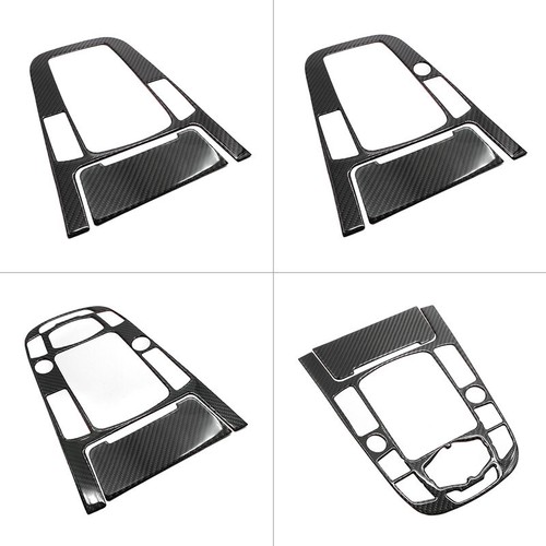 Kohlefaser Mittelkonsole Bedienteil Schalttafel Rahmen Trim Für Audi A4 B8 A5 Q5 - Picture 4 of 18