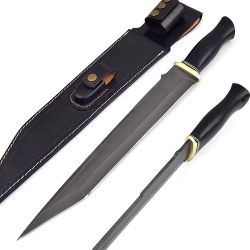 Hand Rambo Machete Knife, Heavy Duty Hunting Combat Military