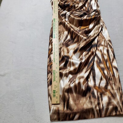 maggy london brown dress Floral Maxi Dress, Fall Brown Autumn Long Flowers Spaghetti Straps Women Sleeveless Casual Cute Designer Elegant Plus Size Cocktail Designer 5XL /