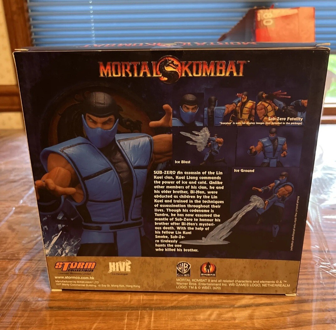 Storm Collectibles Mortal Kombat Sub Zero Icy Arms BBTS Exclusive