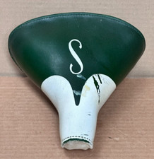Original Schwinn Mesinger Bicycle S Green Saddle Seat Mens Middleweight