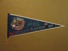 IHL Grand Rapids Griffins Vintage 1997 All-Star Game Logo Hockey Pennant