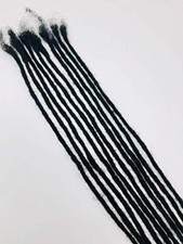 100 Human Hair Dreadlocks Extensions Medium 1/4" Width Pencil Sized Various