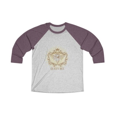 Queen Bee Shirt - 3/4 Raglan Tee