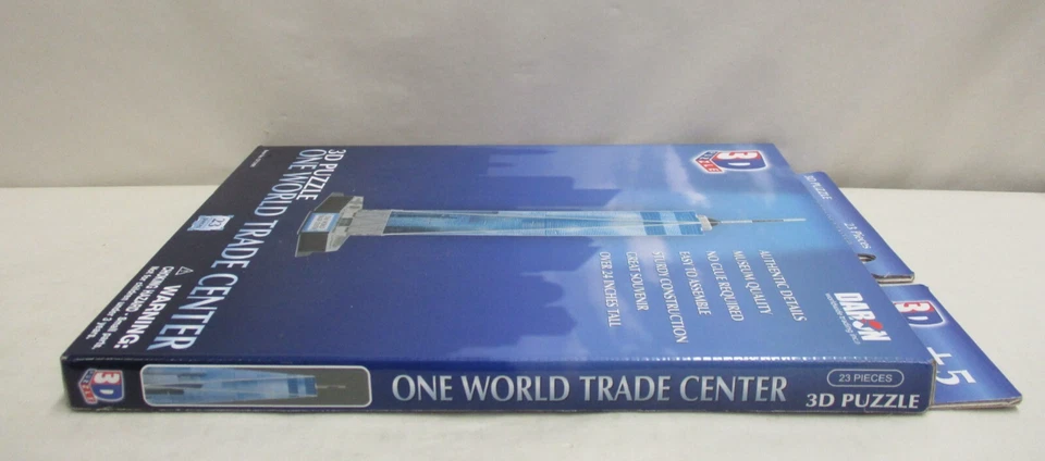 Daron 3D Puzzle #CF159H One World Trade Center 1 WTC 23 pcs UNOPENED IN BOX - Image 4 of 4