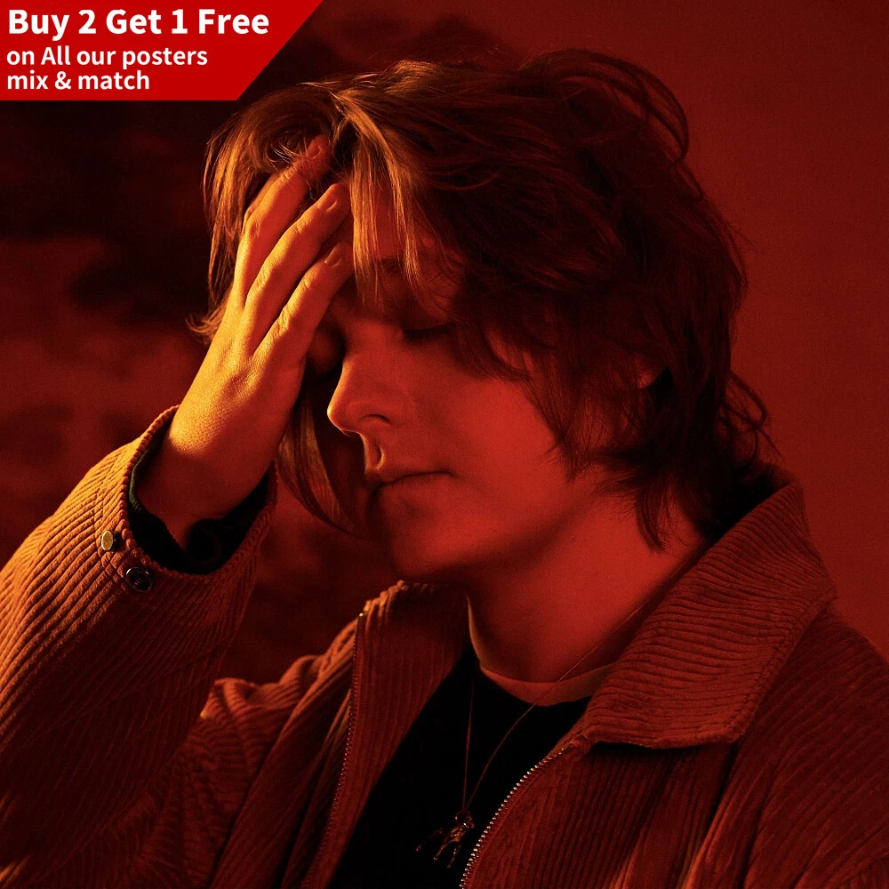 Lewis Capaldi Before You Go Music Album Cover Poster 32x32" Art Silk Print