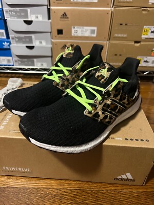 Adidas UltraBoost DNA Men's Running Shoes Animal Pack Leopard Black White  FZ2731 | eBay