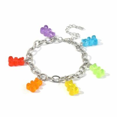 MIP- Gummy Bears Bracelet with 16 inch chain (3 inch extender)