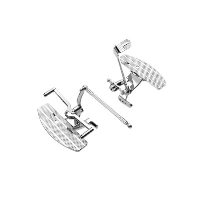 CNC-Cut Footboard Floorboard Forward Controls Kit for Harley 18-24 FXLRST FXFBS
